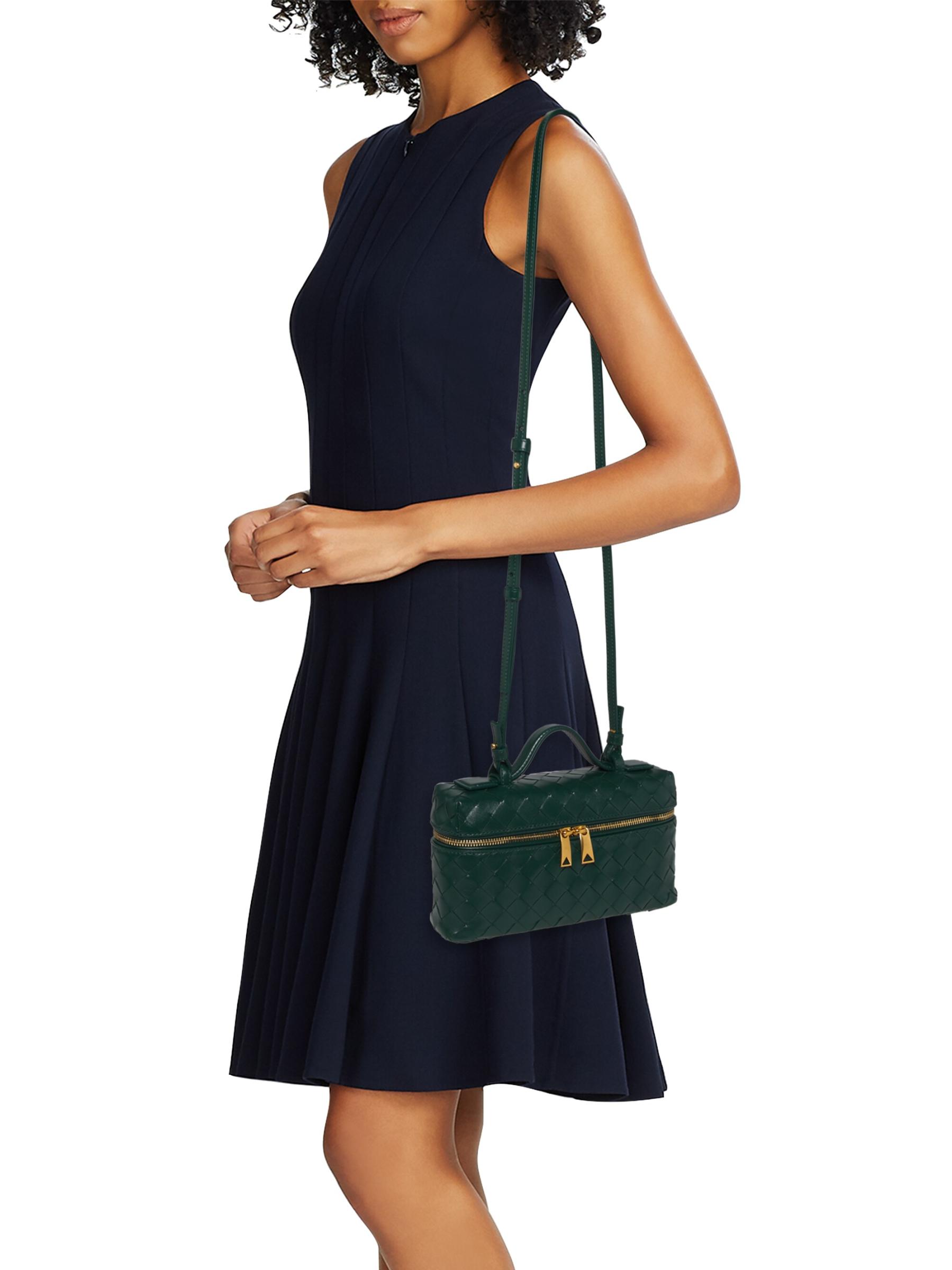 24AW new/BOTTEGA VENETA Bang Bangミニバニティバッグ Bag Bottega Veneta Bang Bang Intrecciato Leather Crossbody