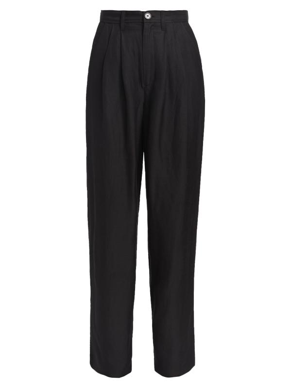 関税・送料込み★ANINE BING ★ソトパンツ ANINE BING Soto Pant - Black Herringbone Stripe