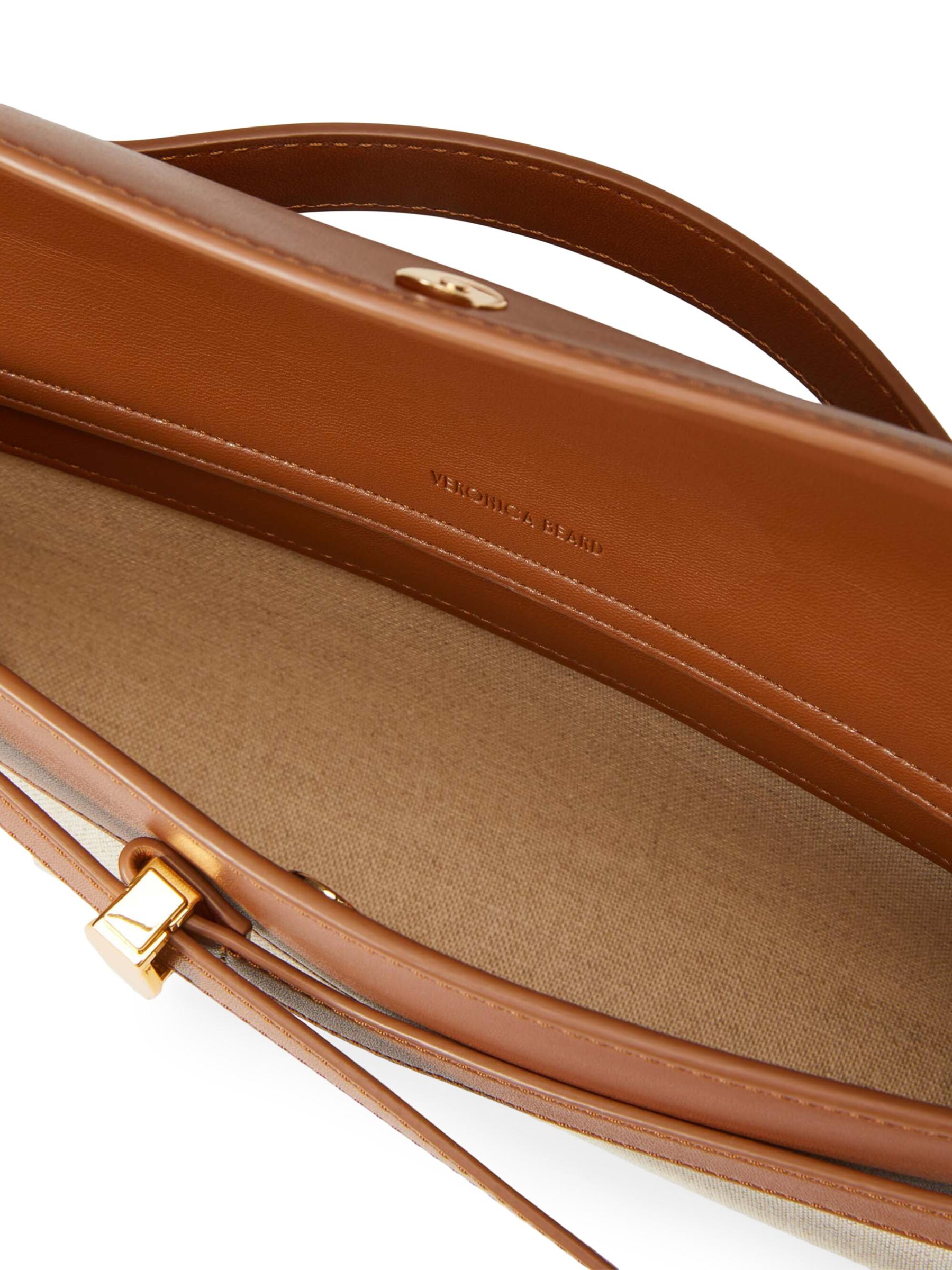 Dash Canvas & Leather Clutch