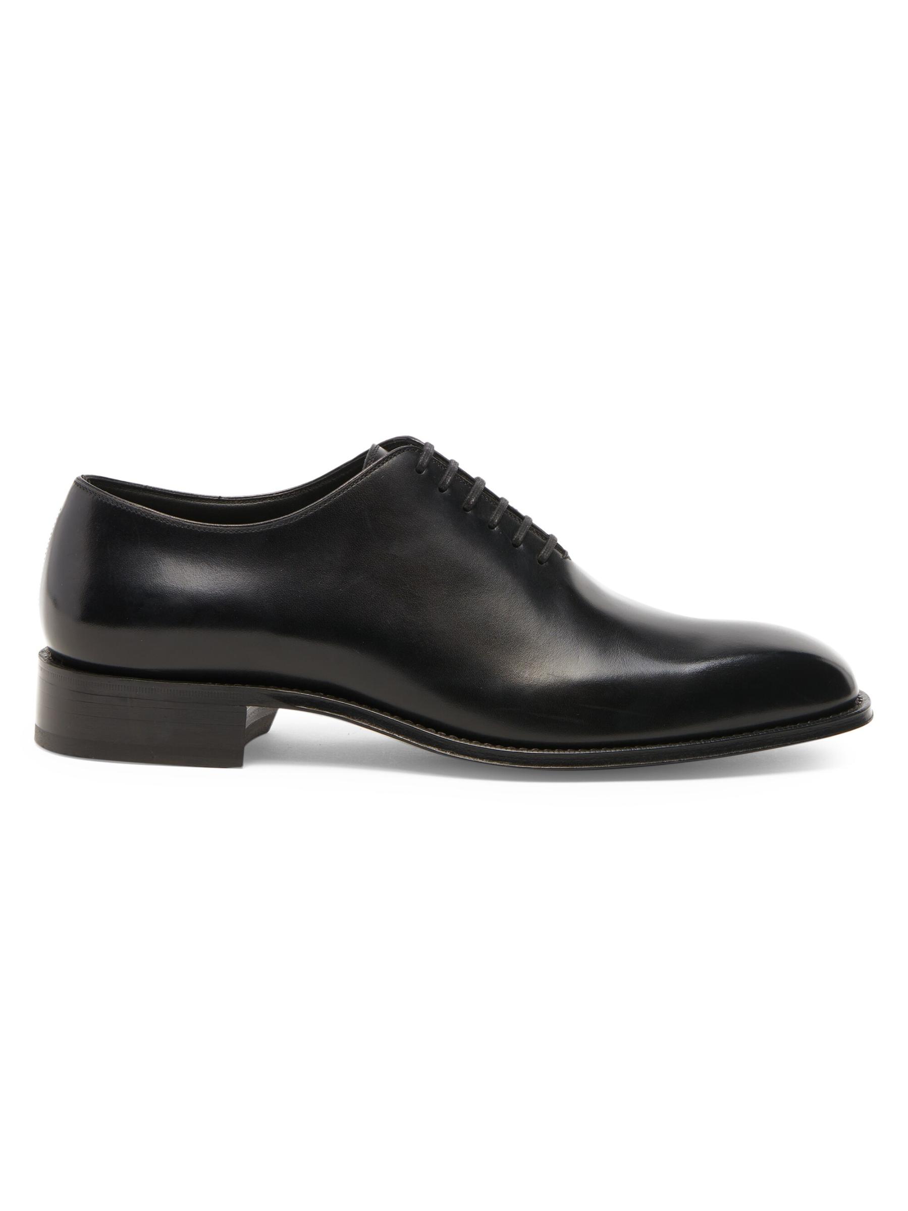 【楽天スーパーセール】 Tom Ford - バーニッシュドレザー レースアップオックスフォード 靴
