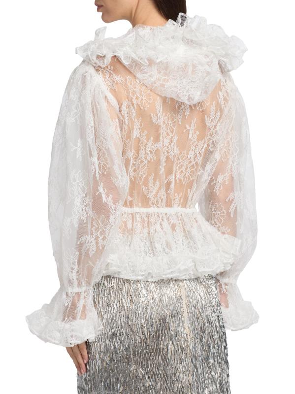 #4: جاكيت إليسا بتصميم مزهّر من الدانتيل - عاجيي