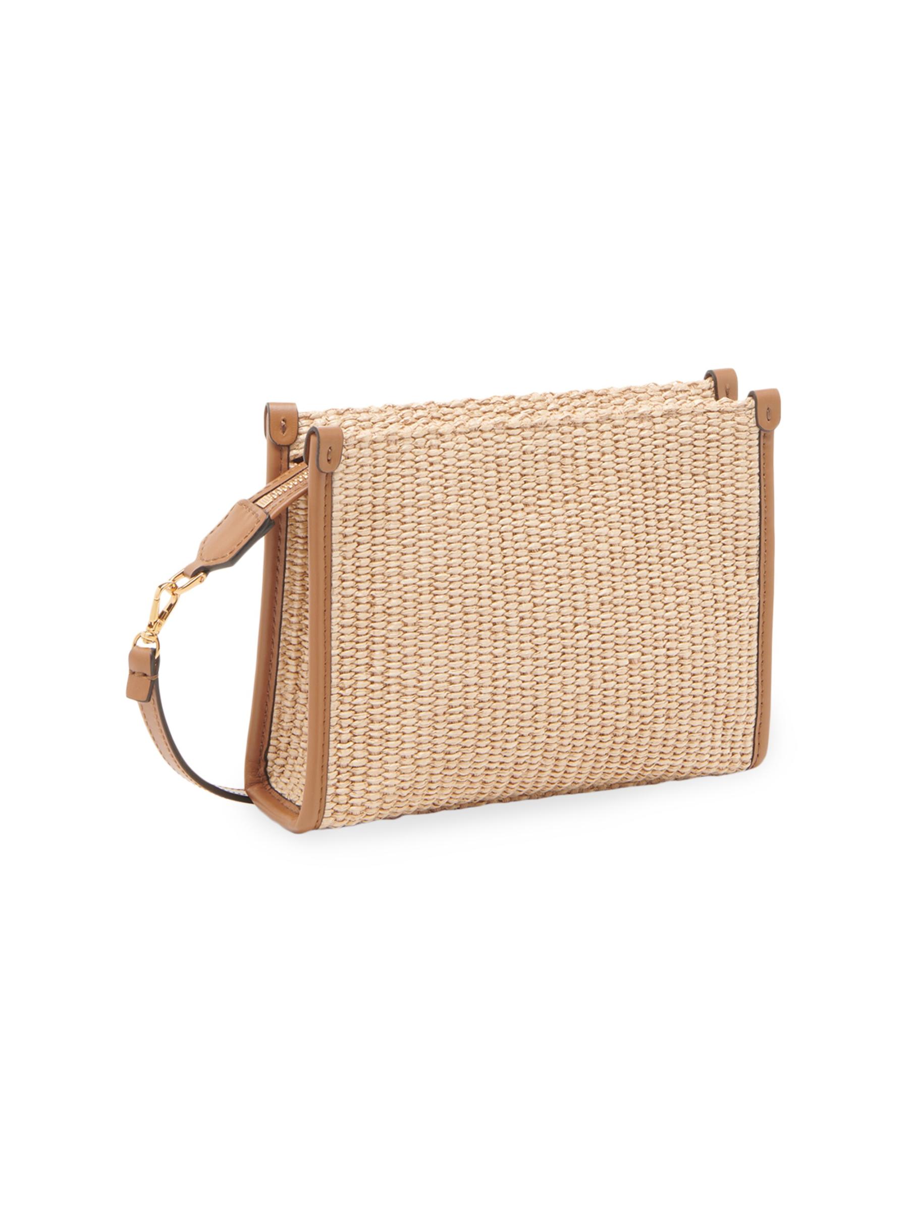 【送料&関税込】Etro Perforated Raffia Shoulder Bag Etro Perforated Raffia Shoulder Bag - Beige - Men