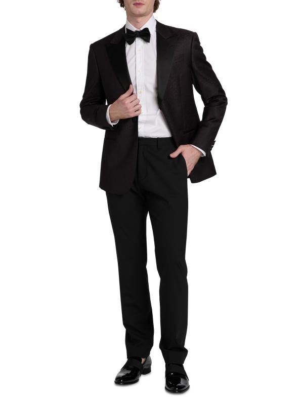 #7: جاكيت عشاء من الصوف الجاكار - الجمال الأسود