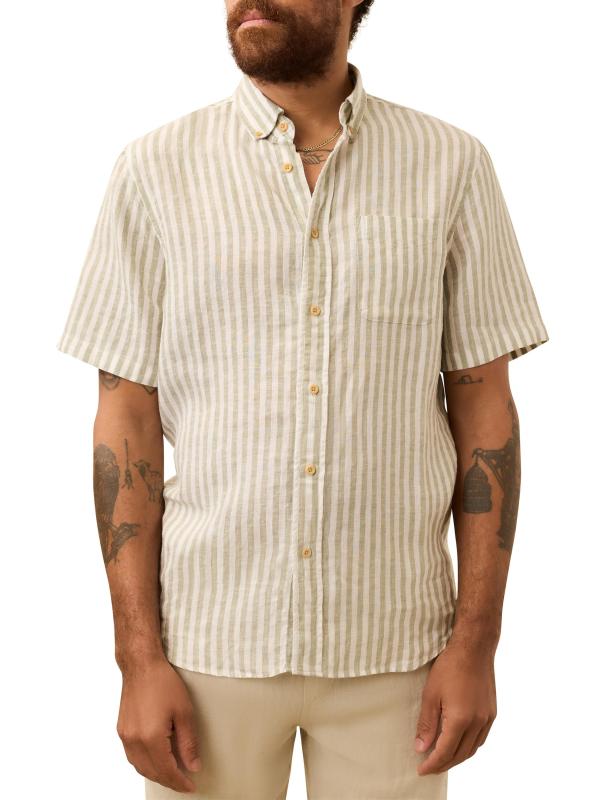 Laguna Linen Short-Sleeve Shirt