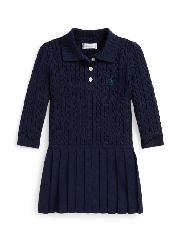 Polo Ralph Lauren - コットンケーブルニット・セータードレス