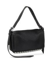 【Alexander Wang】Ricco ミディアム コンバーチブル バッグ Ricco Medium Flap Bag in Lambskin Leather in BLACK