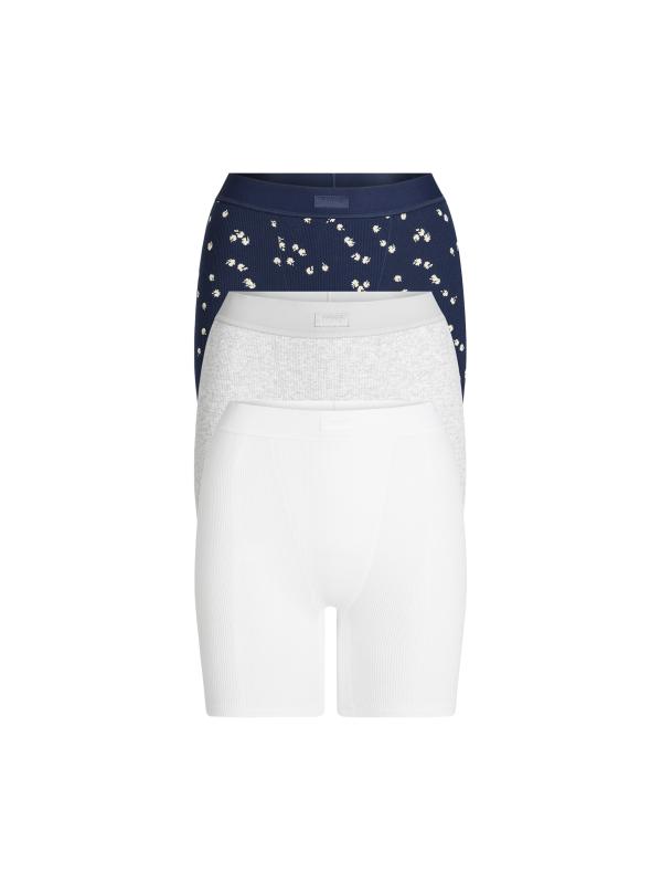 SKIMS★コットンリブ ボクサーパンツ 3枚セット SKIMS - コットンリブボクサー3枚組 をオンライン購入 | Saks