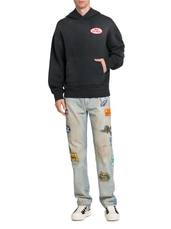 ◆AMIRI◆Station Patch オーバーサイズ フーディ STATION PATCH OVERSIZED HOODIE (MENS) – HIRSHLEIFERS