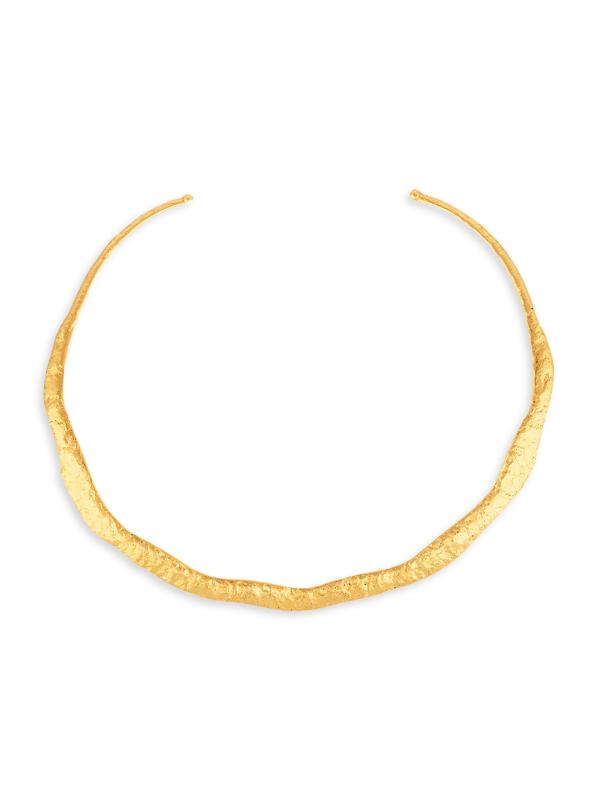 Bianca 22K-Gold-Plated Choker