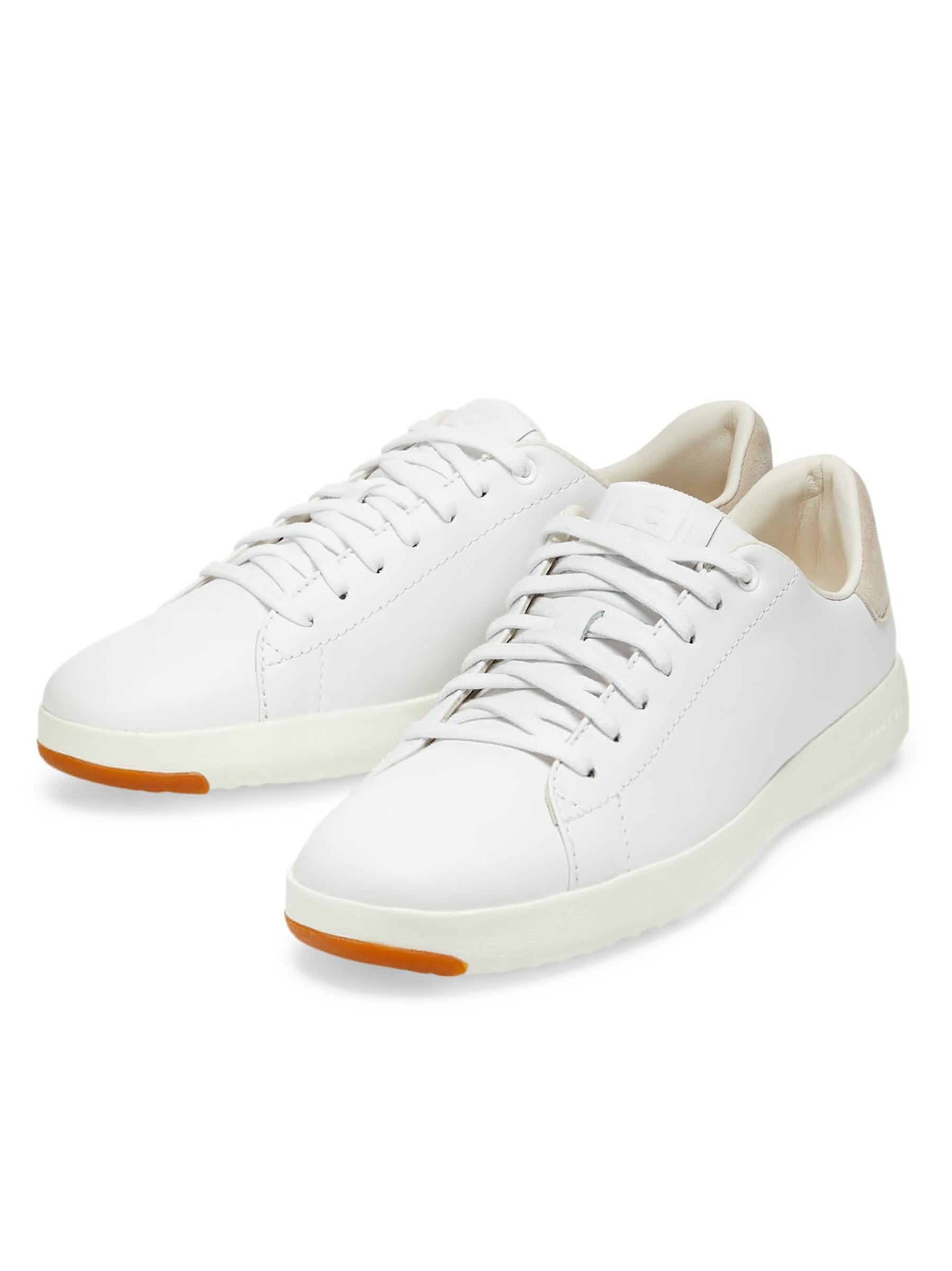靴 COLE HAAN GRANDPRO TENNIS ALL WHITE 23cm Shop Cole Haan - GrandPro Tennis Leather Sneakers | Saks