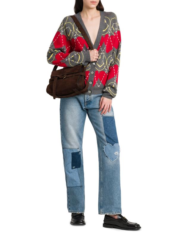 【Moschino】タイミー スエード ショルダーバッグ Moschino - タイミー・ヌバック・スエード・ショルダーバッグ を