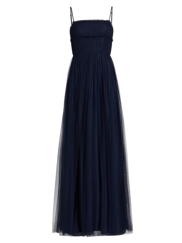 VERA WANG マヌエラ マニュエラ Manuela Vera Wang Bride Manuela Tulle Cape Back Gown | Saks Fifth Avenue
