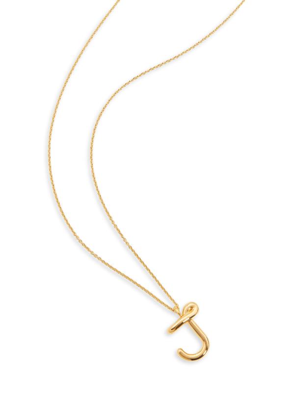 【MISSOMA】カーリーモルテンミニイニシャルネックレス/A〜Tまで ☆MISSOMA☆ カーリー モルテン ミニ イニシャル ネックレス