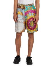 【送料&関税込】Moschino Printed Silk Shorts 4e69c76f-a3e5-41d8-a317-