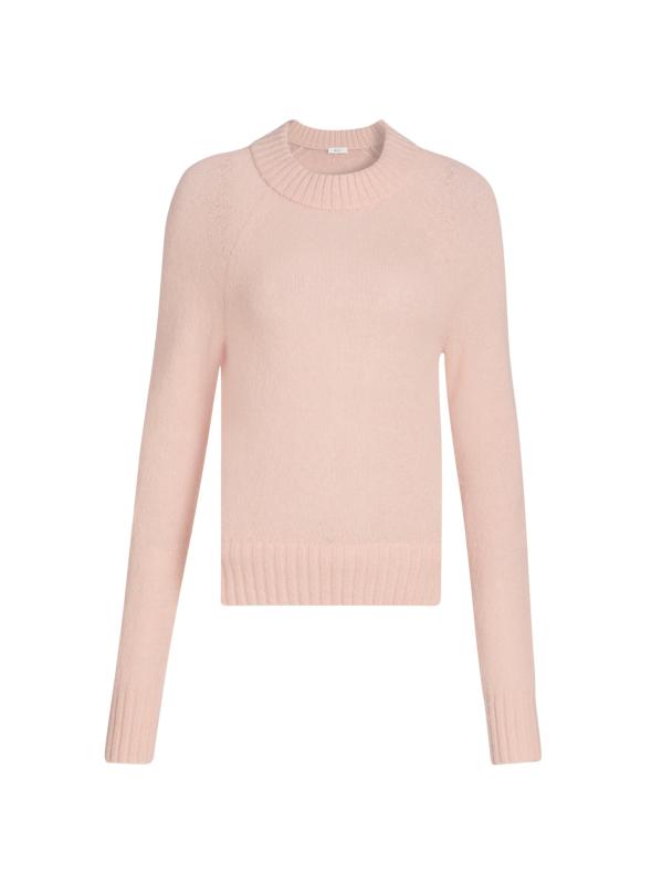 سترة فرانكي ألباكا برقبة مستديرة من مزيج الألبكة