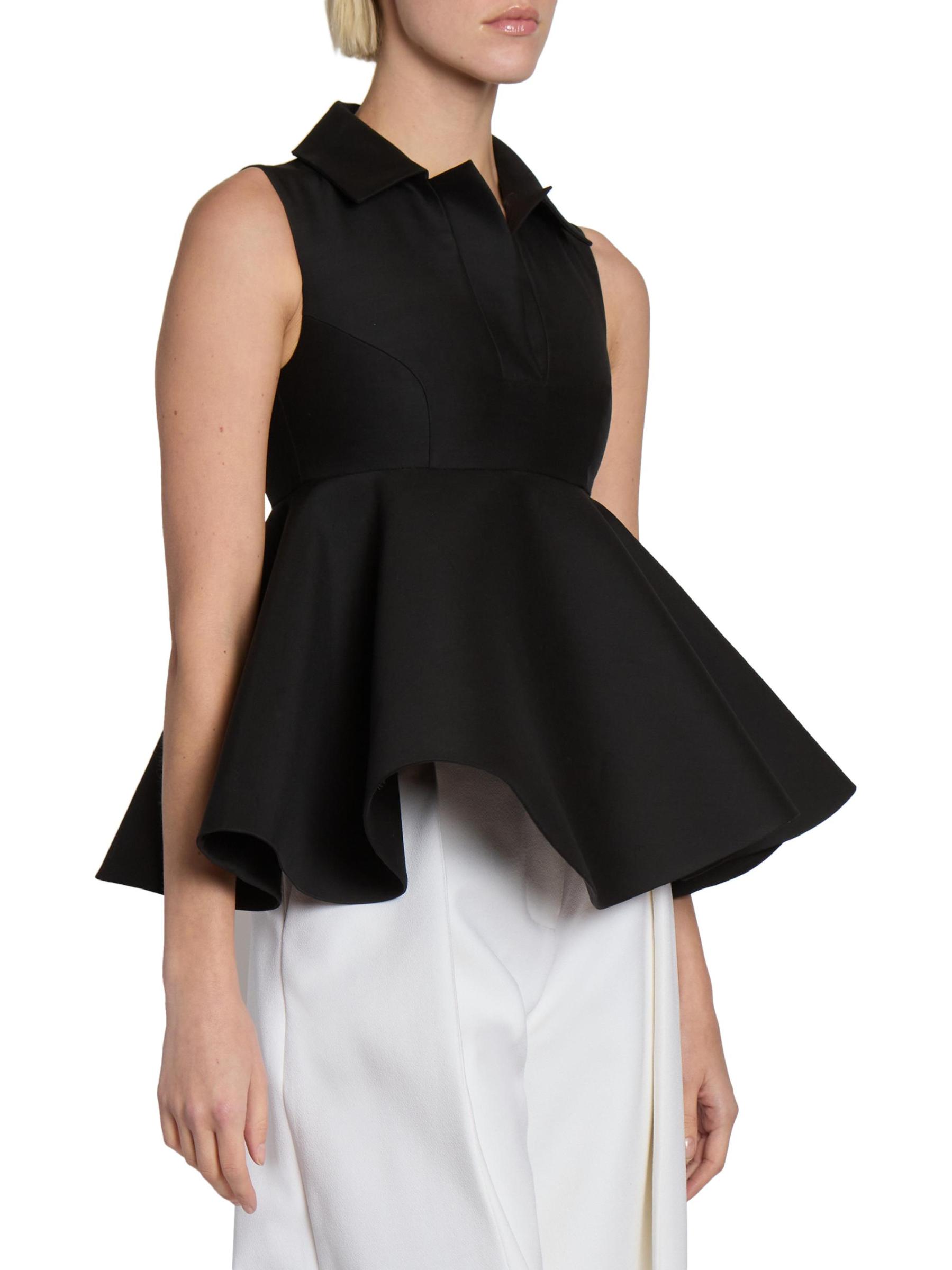 トップス thetoe Korinthos Sleeveless Peplum Korinthos Sleeveless Peplum – THE TOÉ