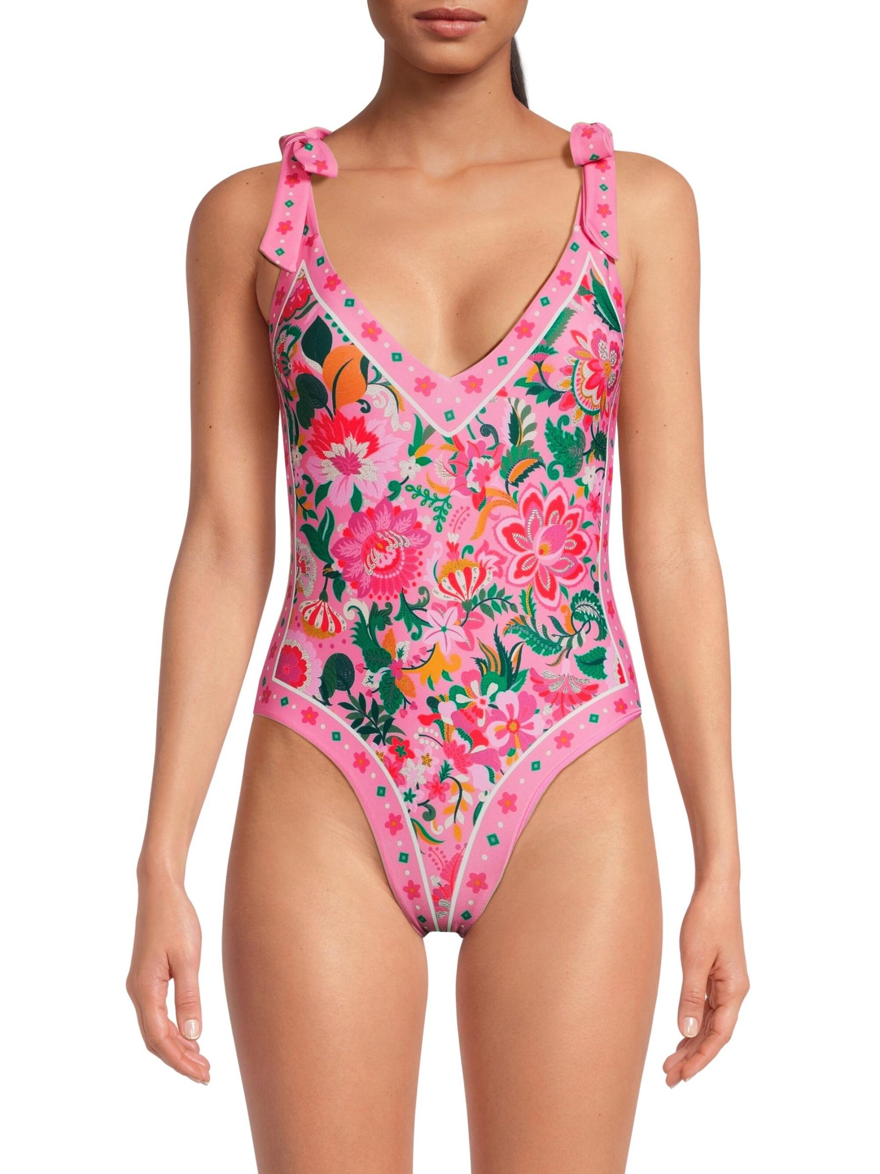 Chamomile Liberty Fabric One-Piece Swimsuit