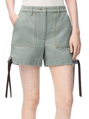 【25AW NEW】LOEWE / 刺繍入り コットンデニムショートパンツ Ou? by EDWIN】デニムショートパンツ 2025春夏 ｜子供服