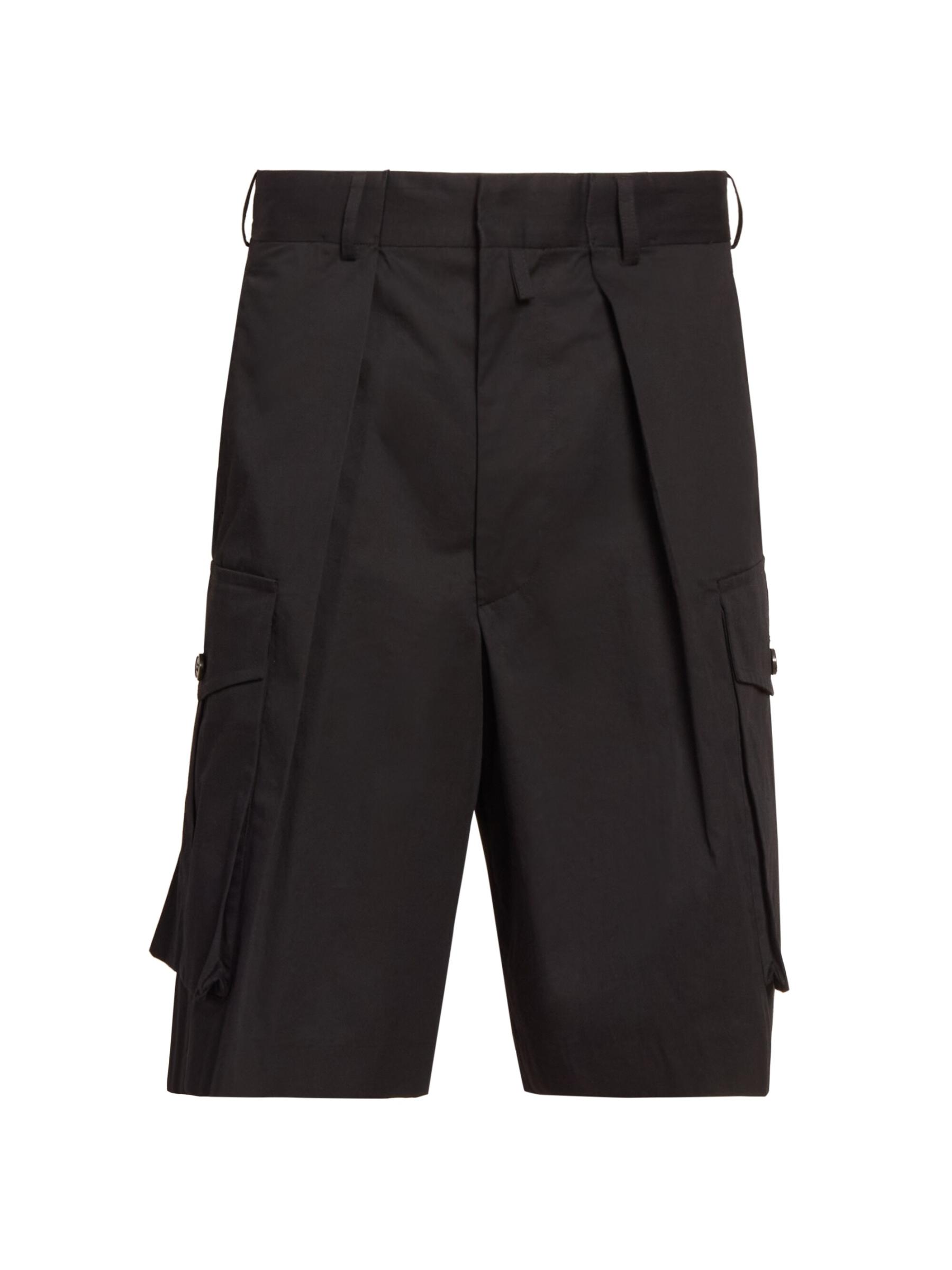 Dries Van Noten 24ss ベルテッドウールカーゴショーツ Dries Van Noten 24ss ベルテッドウールカーゴショーツ