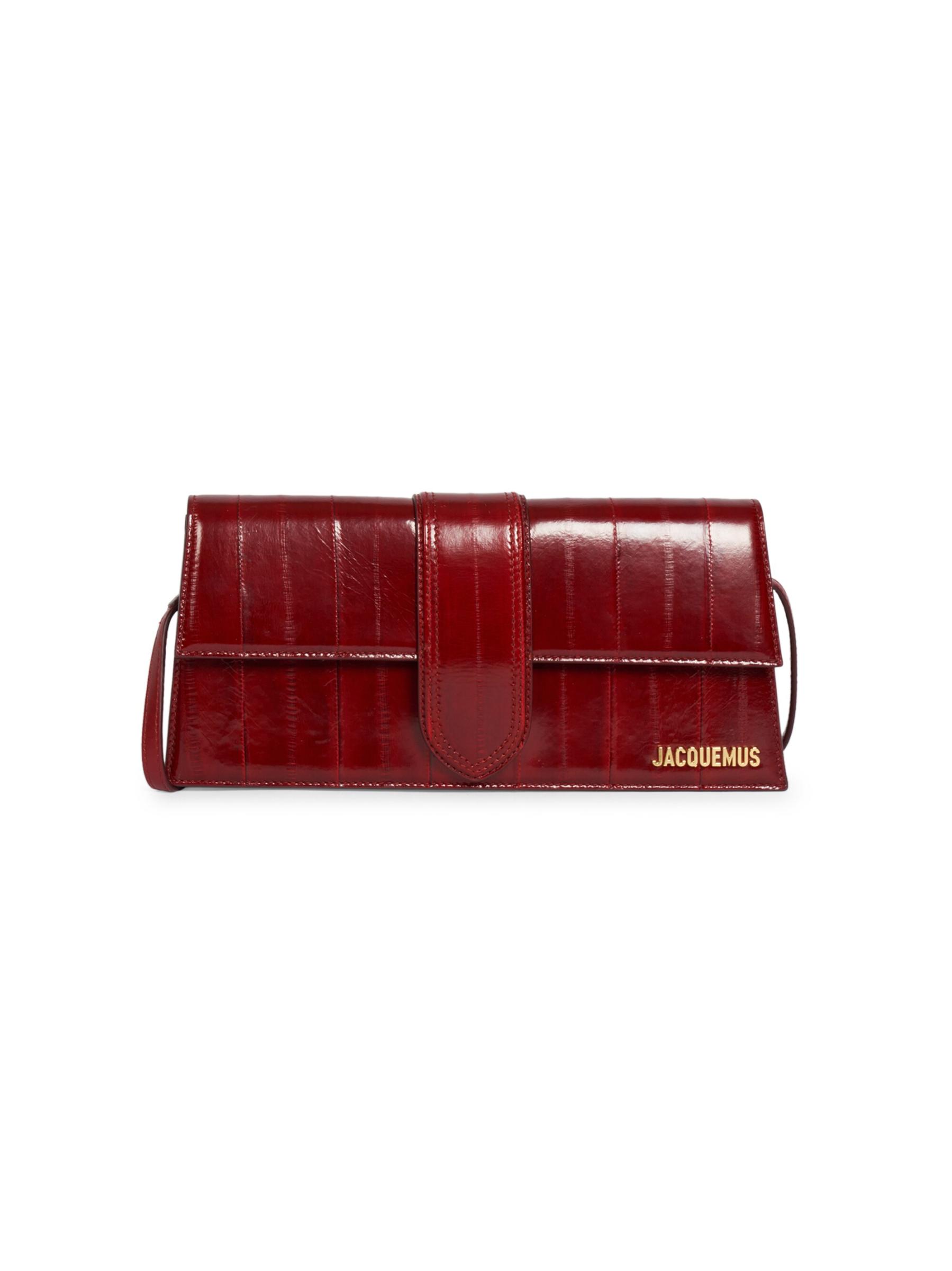 Shop Jacquemus - Le Grand Bambino Leather Top Handle Bag