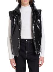Shop Courreges - AC Vinyl Sleeveless Puffer Jacket | Saks