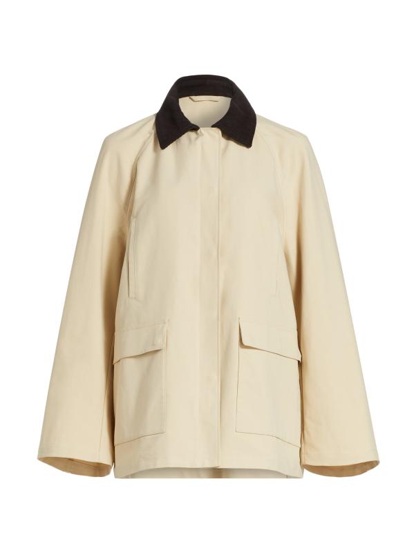 【Toteme】カントリーワックスコットンコート Country waxed organic cotton jacket - Toteme - Women