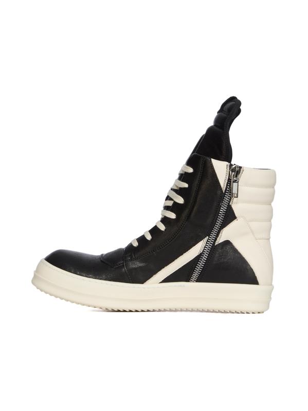 Rick Owens - Geobasket レザー ハイトップ スニーカー を