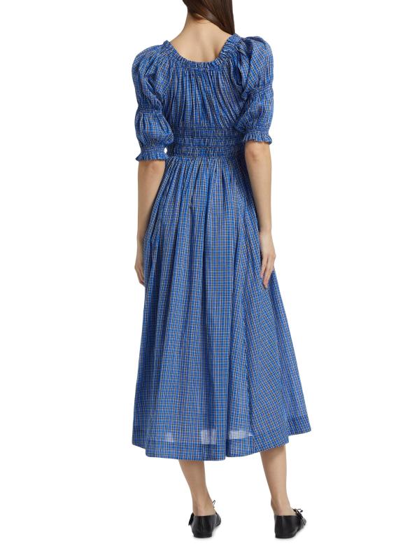 #4: فستان متوسط الطول مطرز من ايشيا تشيك - فحص الكاسيس