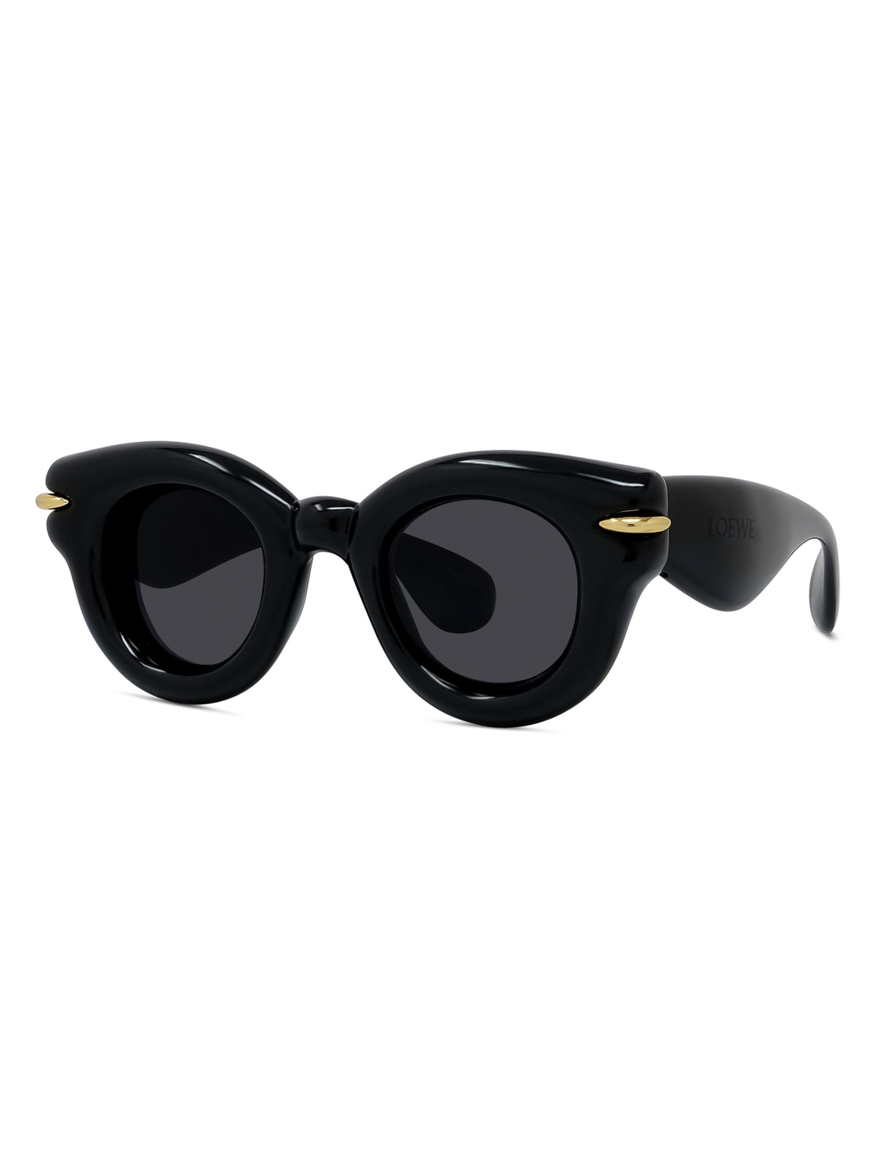 LOEWE inflated ブラック キャットアイ サングラス LOEWE inflated ブラック キャットアイ サングラス
