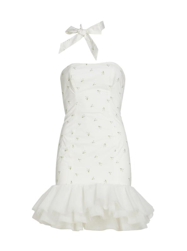 فستان بليك القصير المطرز فلير