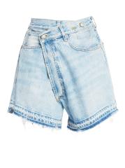 【R13】クロスオーバーニーレングスショーツ R13 - クロスオーバーショーツ をオンライン購入 | Saks Fifth