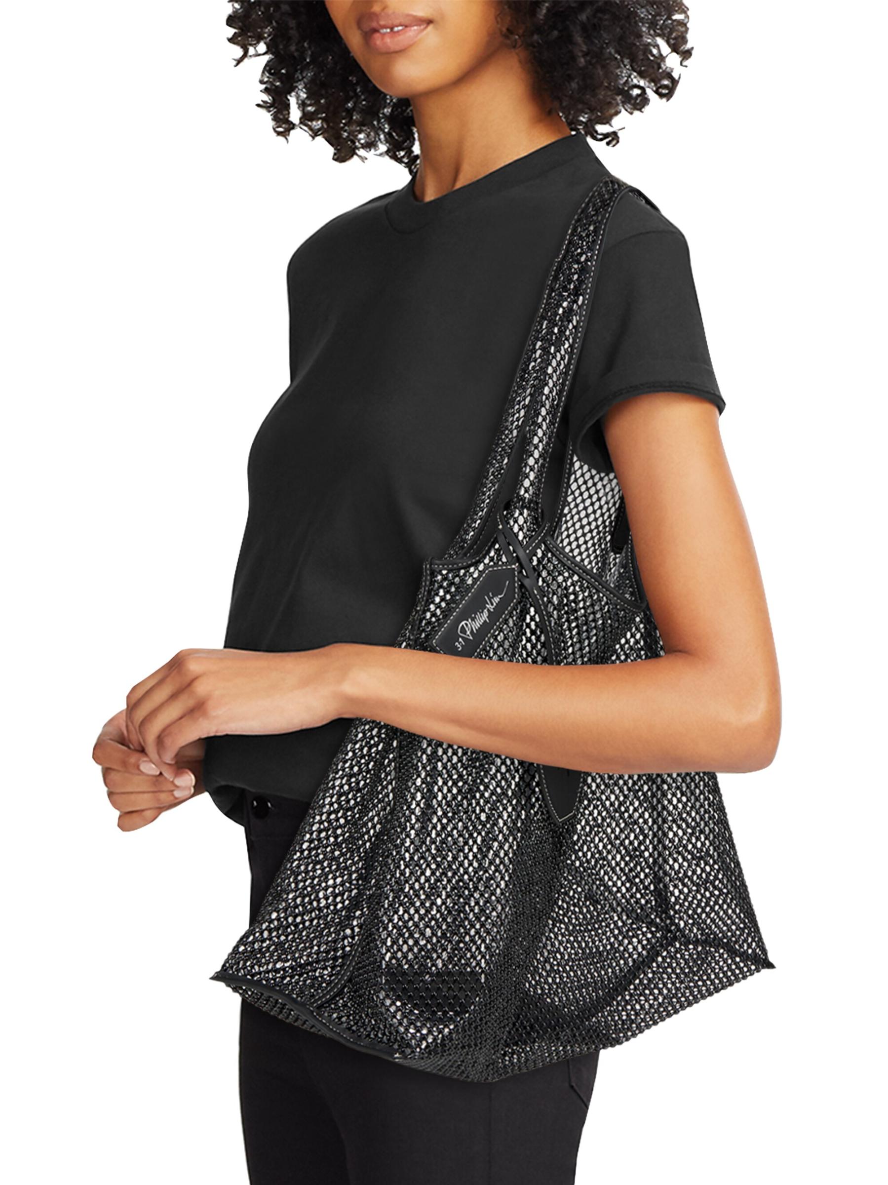 Shop 3.1 Phillip Lim - Embroidered Mesh Market Tote Bag