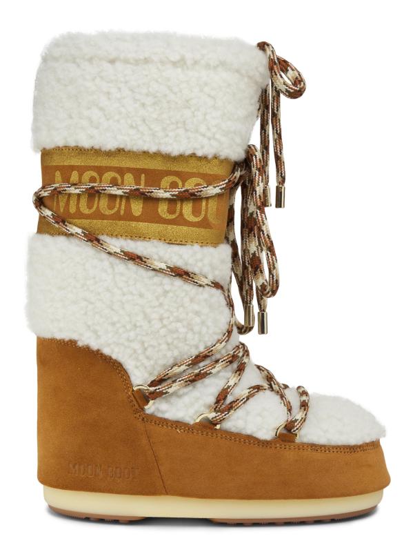 أحذية Icon Shearling المصنوعة من الصوف والجلد المدبوغ