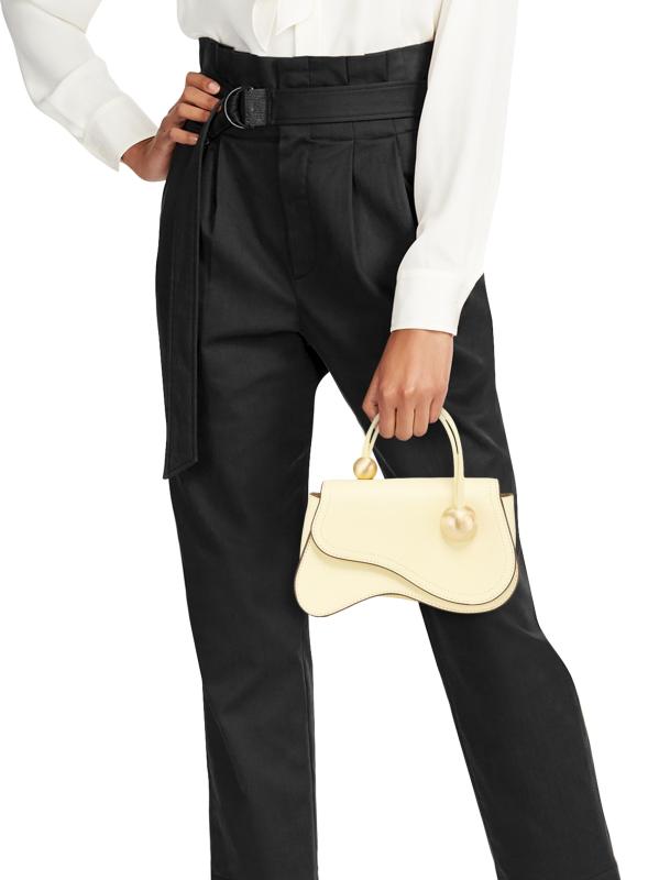 #3: حقيبة Kazia الجلدية بمقبض علوي - بورو