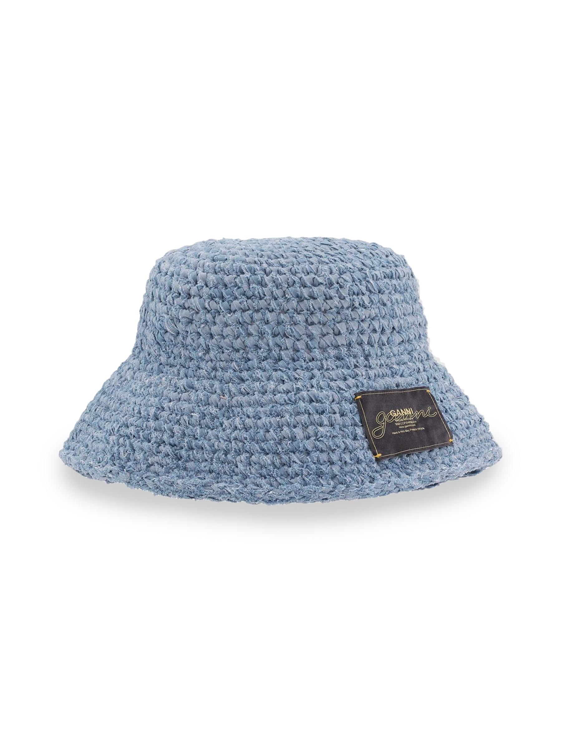 Ganni denim hat
