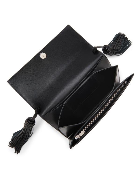 JIL SANDER Tassel サイドタッセル レザー クロスボディバッグ Jil Sander - タッセル・レザー・クロスボディバッグ を