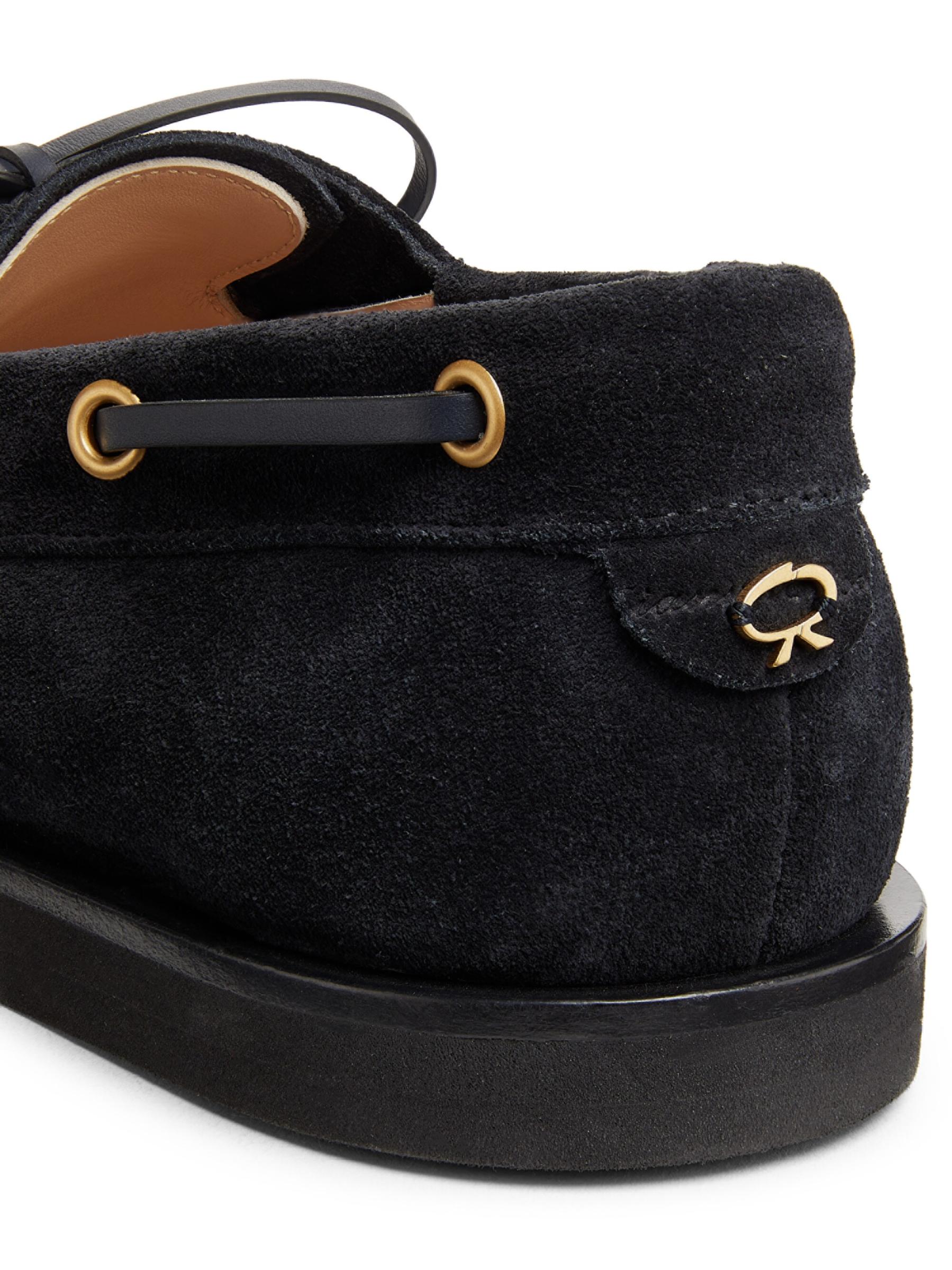 【関税・送料込】GIANVITO ROSSI IE スエード ローファー Gianvito Rossi - スエードローファー をオンライン購入 | Saks