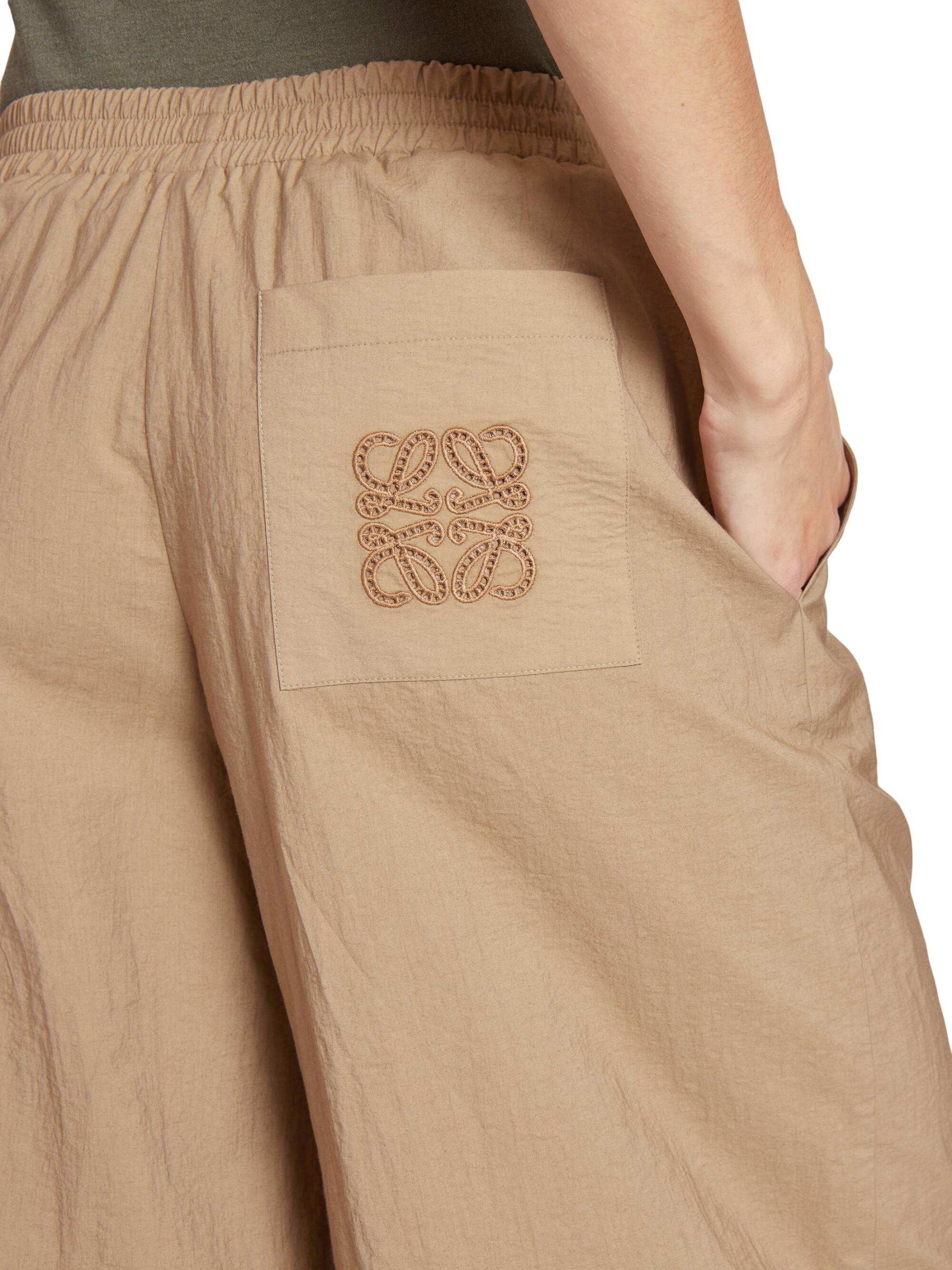 Shop Loewe - LOEWE x Paula's Ibiza Cotton-Blend Crop Pants