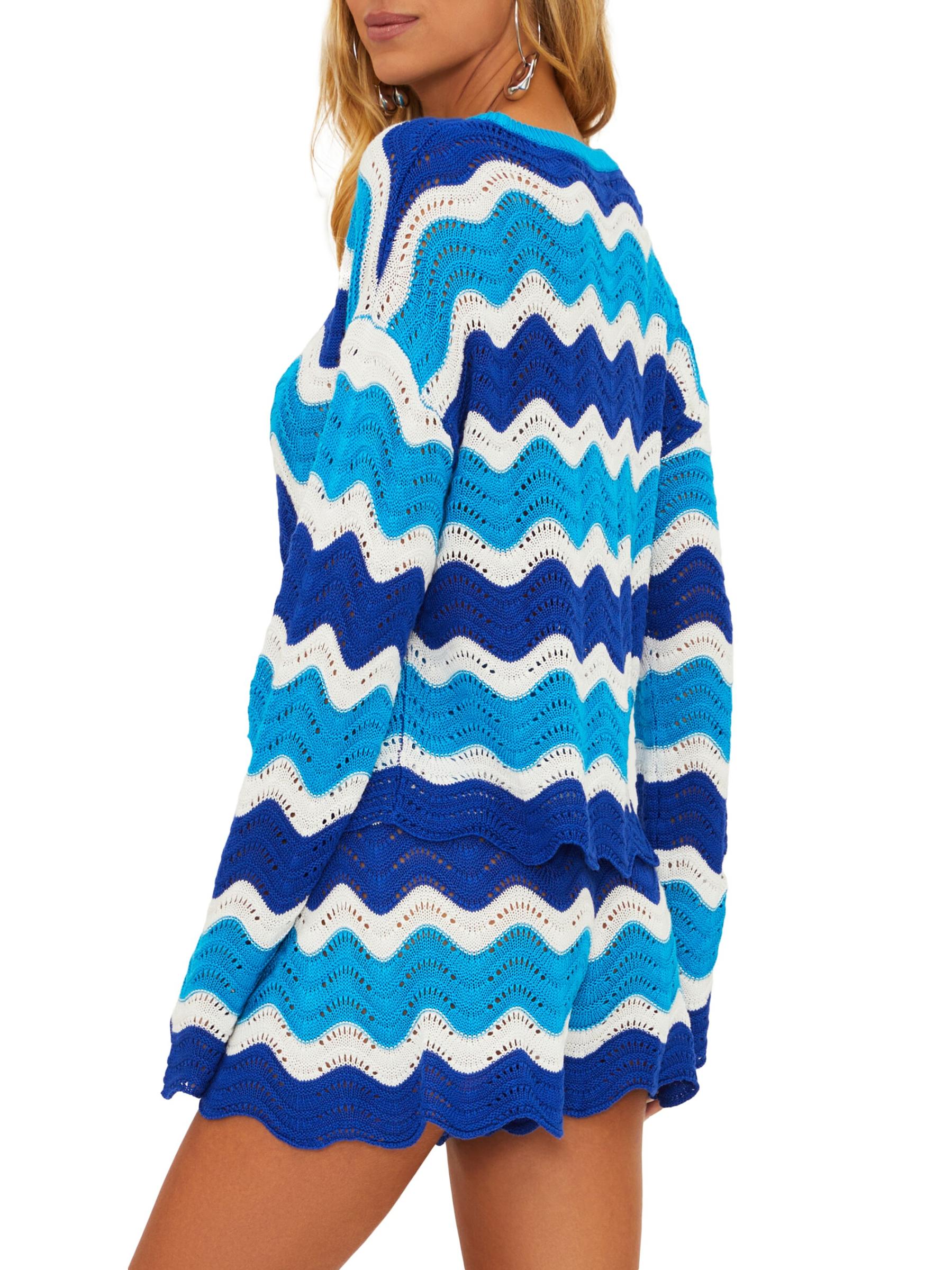 (取寄) ビーチライオット レディース ビーチ セーター Beach Riot women Beach Beach Riot Women's Beach Sweater, Riviera Waves at Amazon