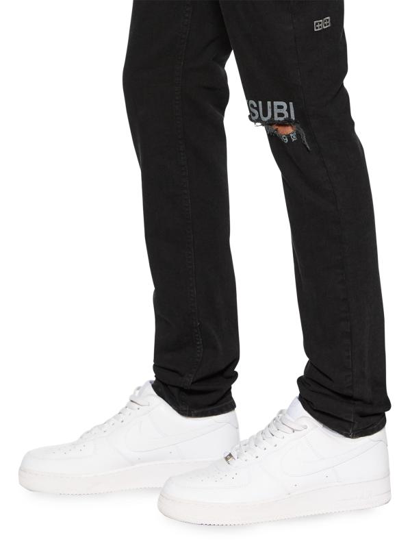 Shop Ksubi - Democrazy Chitch Laid Back Est. Slim-Fit Jeans