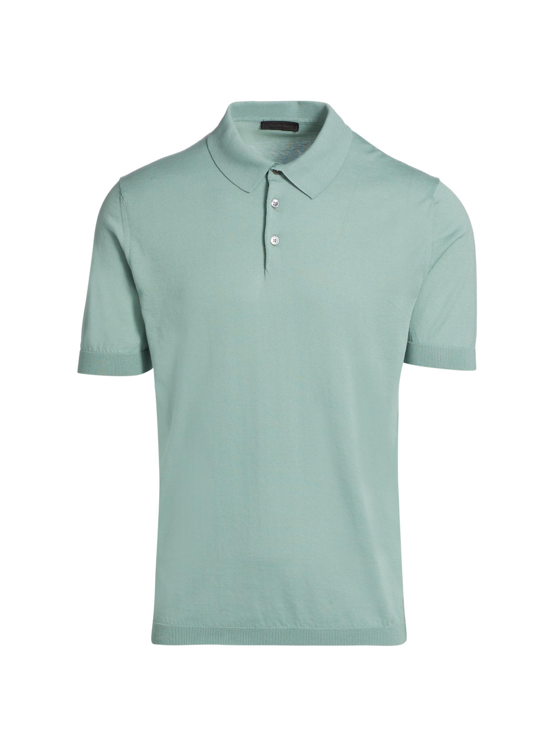 Shop Saks Fifth Avenue - COLLECTION Cotton Polo Shirt | Saks