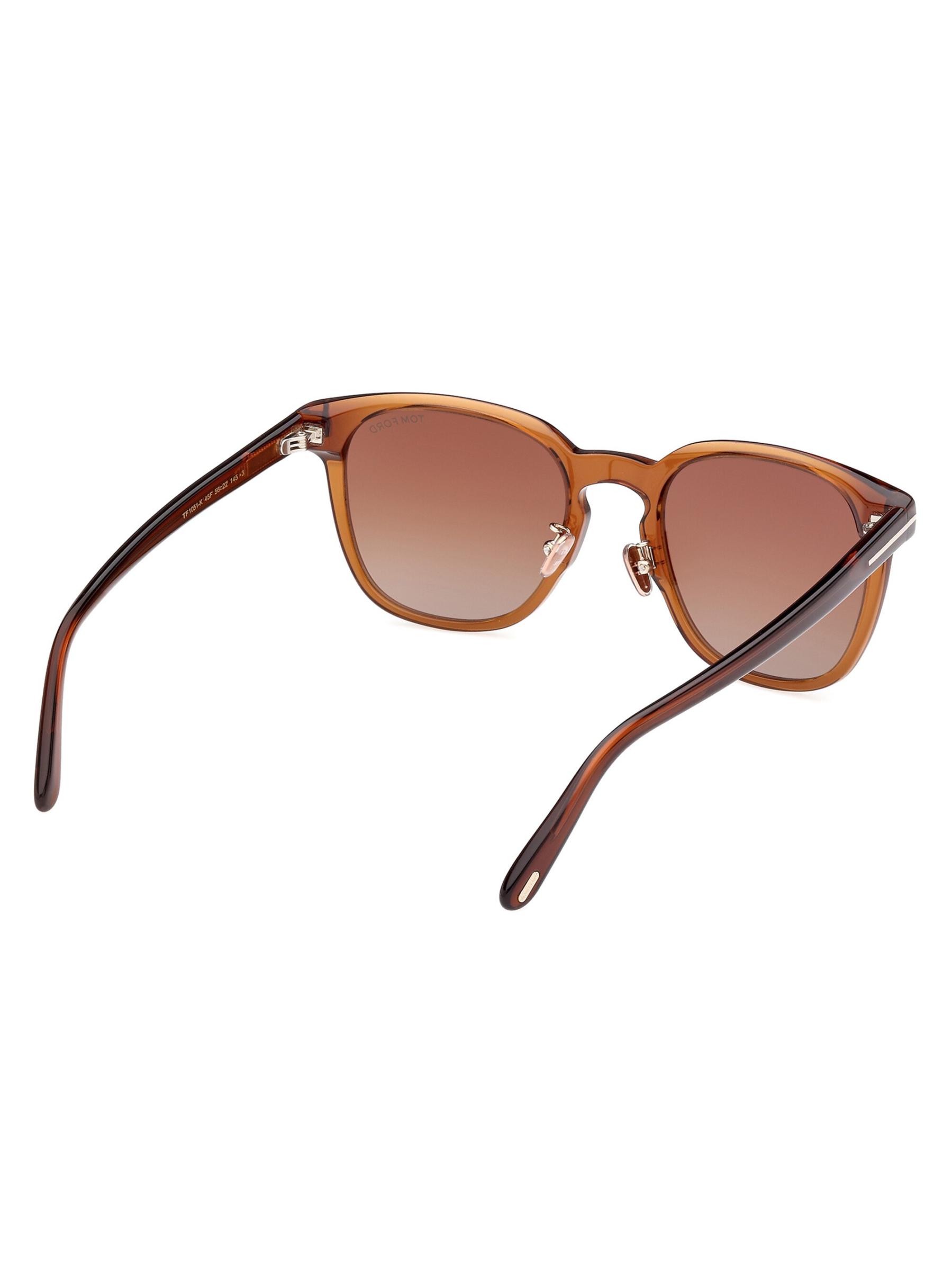 良品✨ TOM FORD サングラス グラデーションレンズ ブラウン系 Tom Ford - グラデーション 56MM スクエア サングラス を