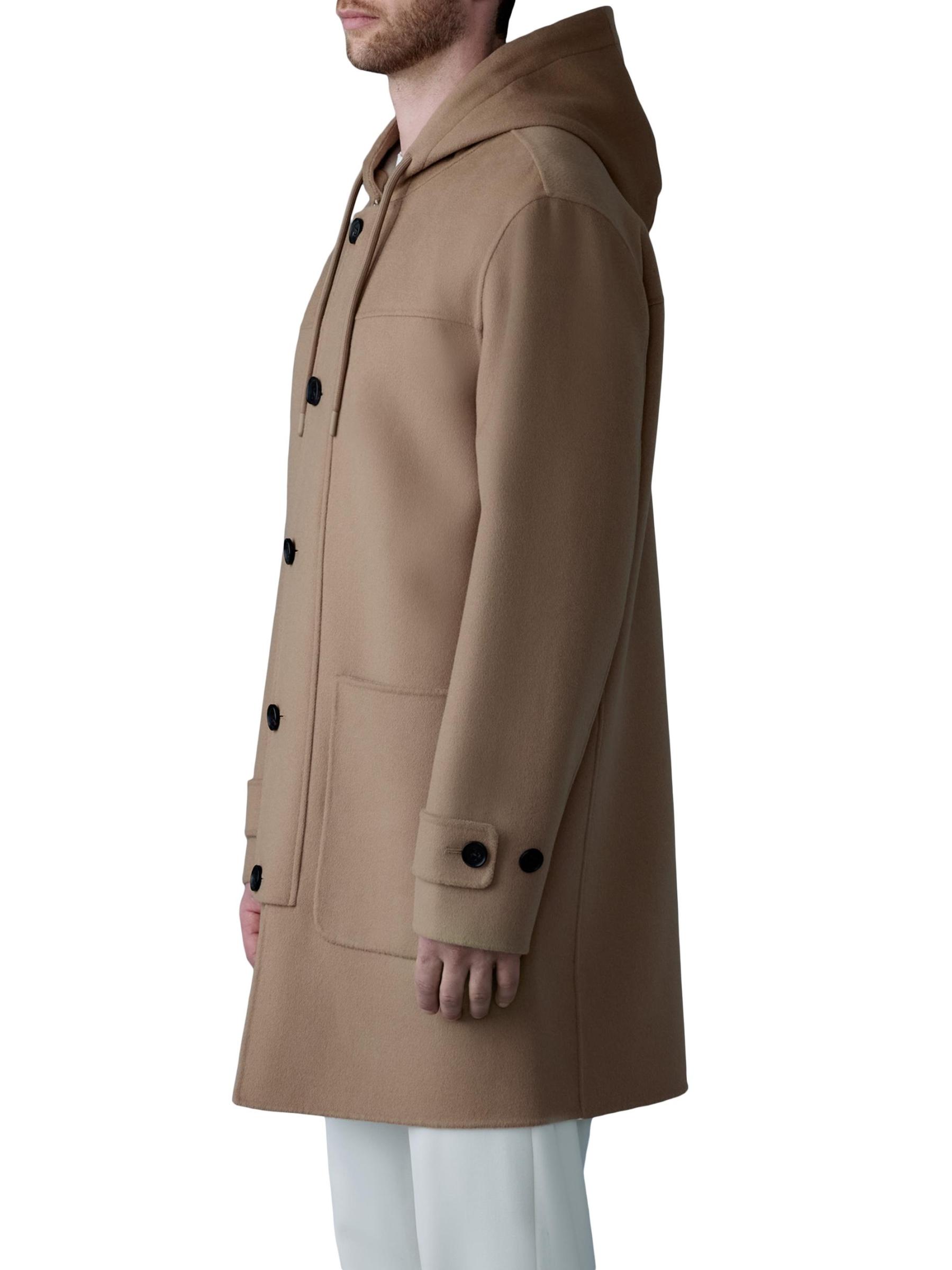 Shop Mackage - Joshua Double-Face Wool Long Coat | Saks Fifth