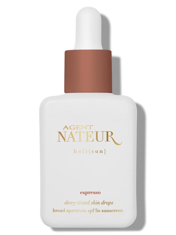 #1: قطرات هولي (صن) ديوي للبشرة الملونة بعامل حماية 50 - إسبريسو