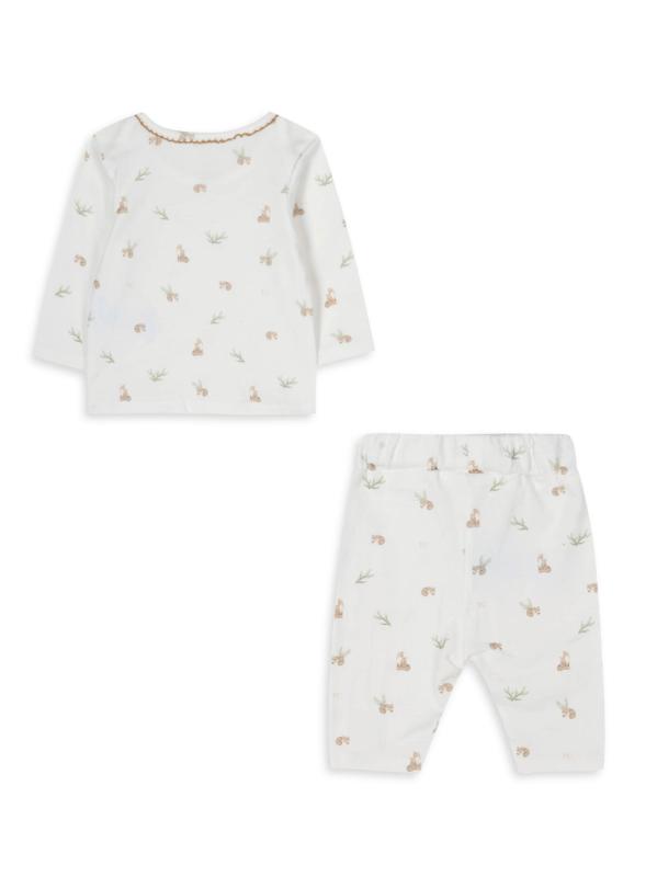 #2: بيجامة بريمير تروسو غاركون للأولاد الرضع - أبيض