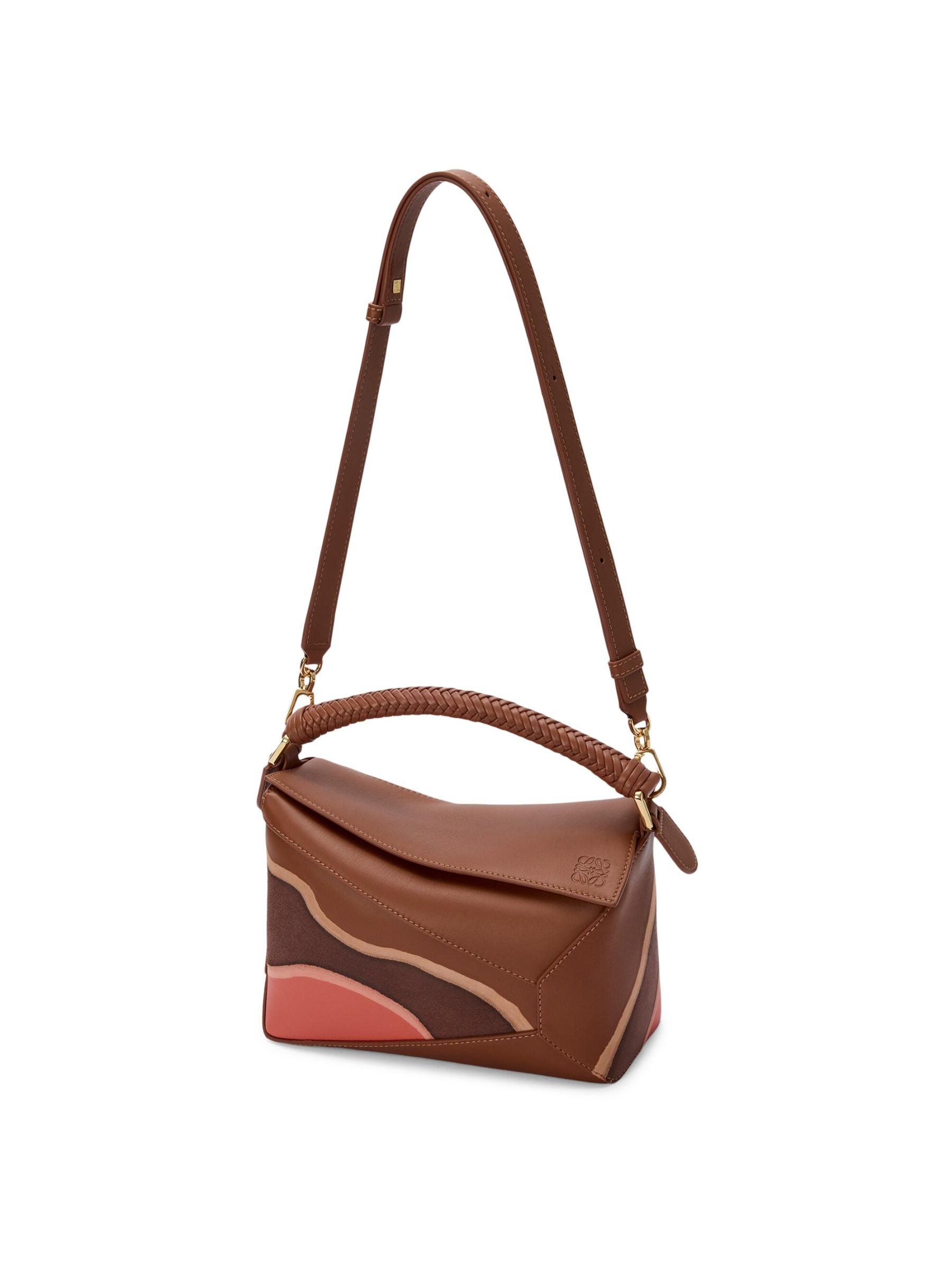 【LOEWE】パズル エッジ ジップアップ トップ ハンドル バッグ LOEWE ロエベ ショルダーバッグ PUZZLE EDGE SMALL パズル