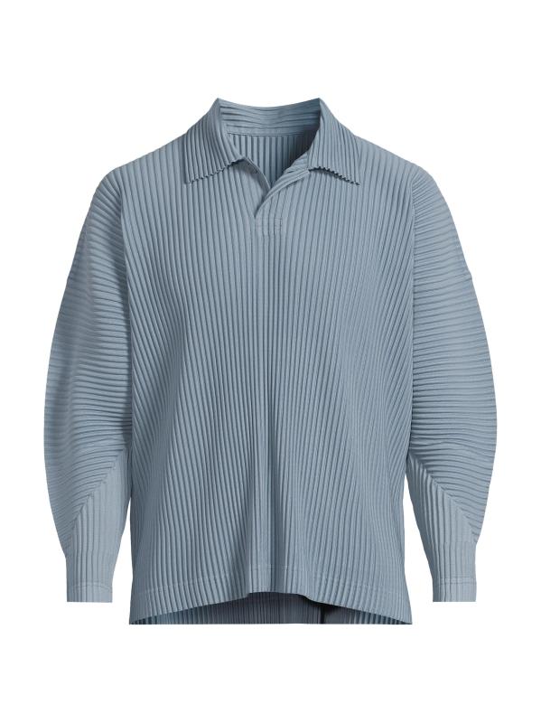 August Long-Sleeve Polo Shirt