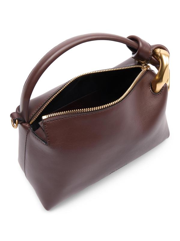 【JW ANDERSON】コーナー レザー トップ ハンドル バッグ JW Anderson - スモール・コーナー・レザー・トップハンドル