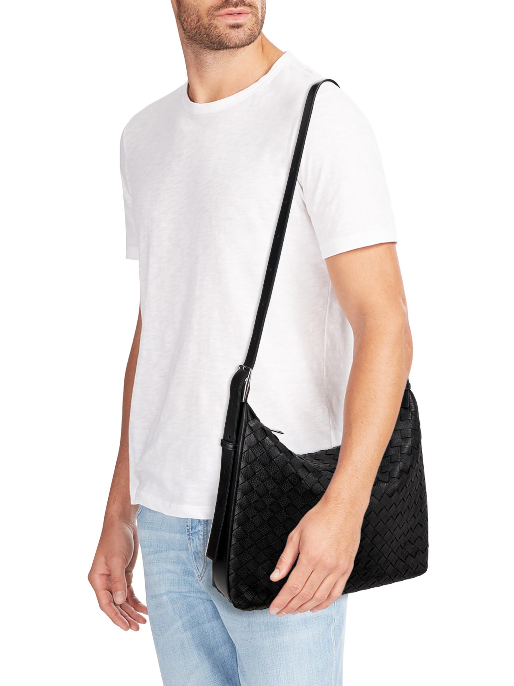 Bottega Veneta - スモール トラベラー イントレチャート レザー