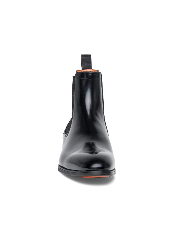 Shop Santoni Destoxify Leather Chelsea Boots Saks Fifth Avenue